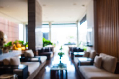 Soyut bulanıklık ve ufuk kafe ve Restoran iç