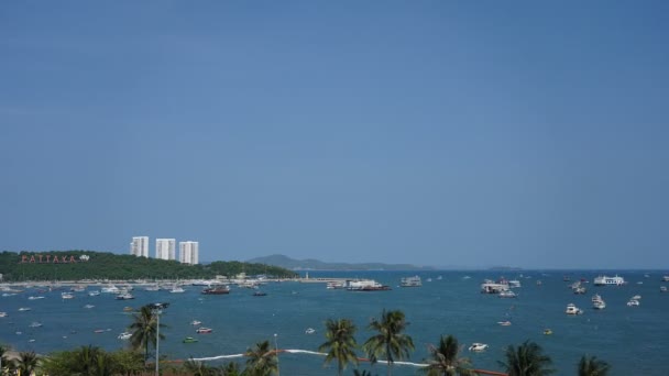 Imágenes Tranquilas Hermoso Mar Ondulado — Vídeos de Stock