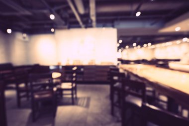 Soyut bulanıklık ve ufuk restoran ve kafe Cafe Inte