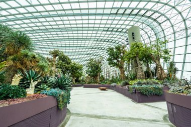 Çiçek kubbe Bahçesi ve greenhous bina güzel mimari