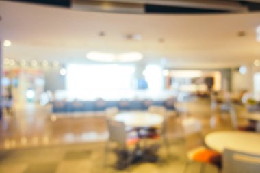 Soyut bulanıklık ve alışveriş merkezinde, ufuk alışveriş merkezi