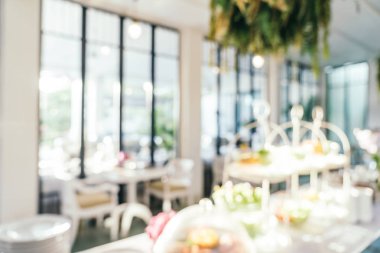 Soyut bulanıklık ve ufuk restoran ve kafe Cafe Inte