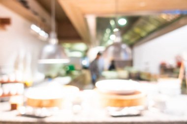 Soyut bulanıklık ve ufuk kafe Cafe ve büfe restaura