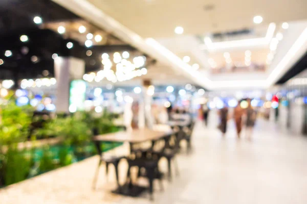 Abstrato borrão e desfocado shopping center e interior de varejo de — Fotografia de Stock