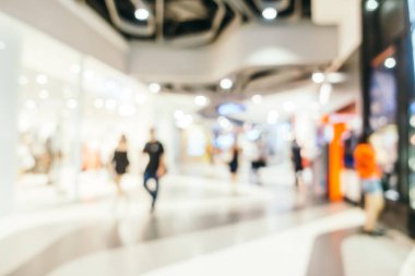 Soyut bulanıklık ve ufuk alışveriş merkezi mağazası