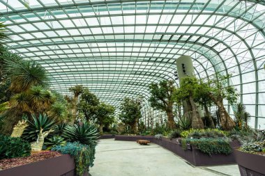 Çiçek kubbe Bahçesi ve greenhous bina güzel mimari