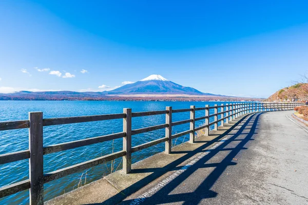 Όμορφο τοπίο του βουνού fuji γύρω από τη λίμνη yamanakako — Φωτογραφία Αρχείου