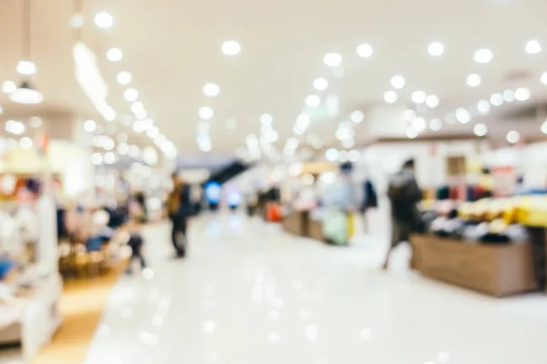 Sfocatura astratta e centro commerciale sfocato dei grandi magazzini in — Foto Stock