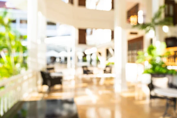 Abstract blur and defocused hotel lobby interior — Stock Photo, Image