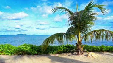 Güzel dalgalı denizin sakin görüntüleri.