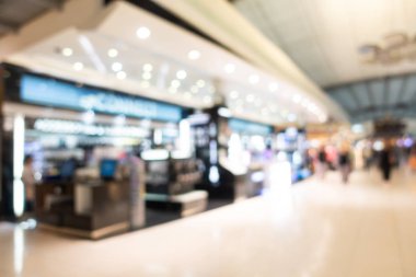 Soyut bulanıklık ve Havaalanı terminal defocused