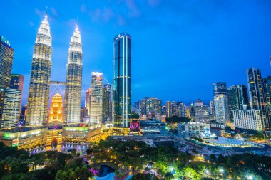 Kuala lumpur sk dış şehirde bina güzel mimari