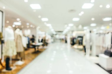 Soyut bulanıklık ve ufuk lüks alışveriş merkezi bölümü s