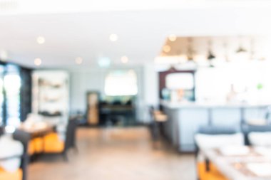 Soyut bulanıklık ve ufuk kafe Cafe ve büfe restaura