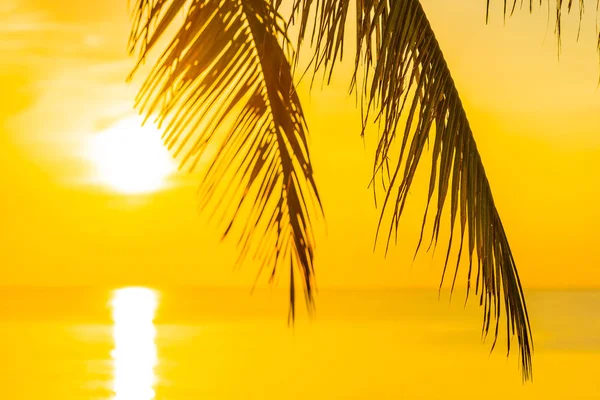 Schöne tropische Landschaft im Freien Meer Ozean Strand mit Coc — Stockfoto