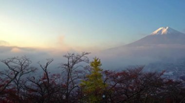 güzel dağ Fuji, Japonya doğal görüntüleri