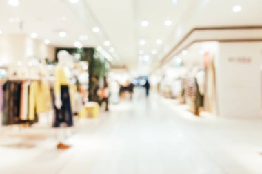 Soyut bulanıklık ve ufuk lüks alışveriş merkezi bölümü s