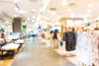 Soyut bulanıklık ve defocused güzel lüks alışveriş merkezi