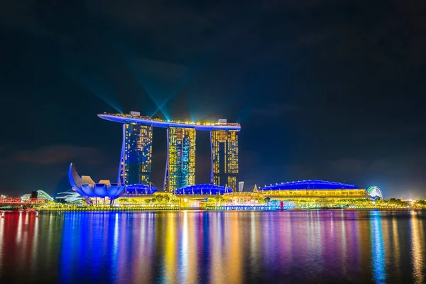 Singapore, 20 Jan 2019: prachtige architectuur bouwen skyscra — Stockfoto