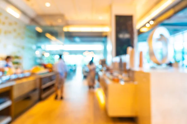 Abstract Blur en defocused buffetrestaurant en Coffee Shop ca — Stockfoto