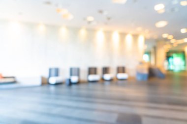 Soyut bulanıklık ve ufuk otel ve lobi iç