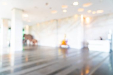 Soyut bulanıklık ve ufuk otel ve lobi iç