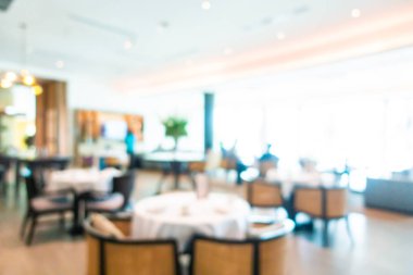 Soyut bulanıklık ve defocused açık büfe restoran ve kahve dükkanı CA