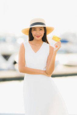 Relax asian eğlence genç gülümsemek güzel kadın mutlu portre