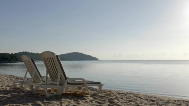 Imagens Tranquilas Belo Mar Ondulado — Vídeo de Stock