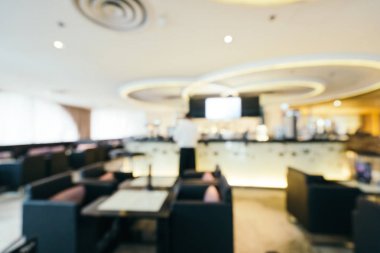 Soyut bulanıklık ve ufuk kahvaltı büfesi otel restoranı