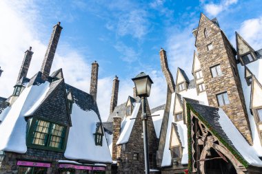 Osaka, Japonya - 12 Kasım 2018: güzel eğlence cazibe