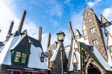 Osaka, Japonya - 12 Kasım 2018: güzel eğlence cazibe