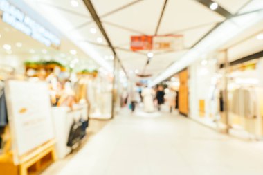Soyut bulanıklık ve ufuk alışveriş merkezi mağazası