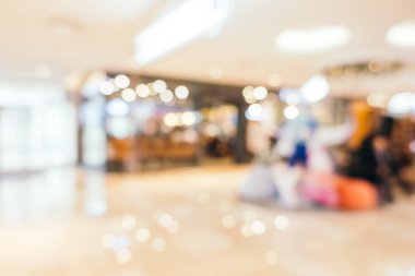 Soyut bulanıklık alışveriş merkezi mağazası iç