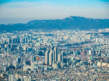 Seul 'de güzel bir mimari bina.