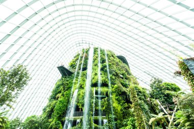 Çiçek kubbe Bahçesi ve greenhous bina güzel mimari