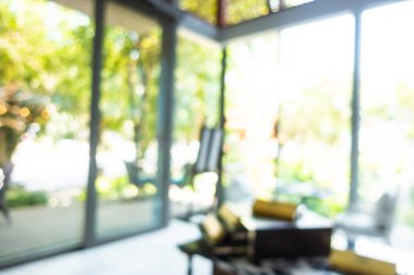 Soyut bulanıklık ve ufuk otel lobi ve salon iç 