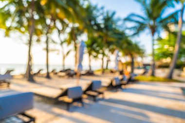 Soyut bulanıklık ve ufuk resort ve otel tatil seyahat için 