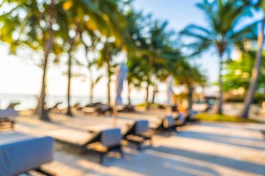 Soyut bulanıklık ve ufuk resort ve otel tatil seyahat için 