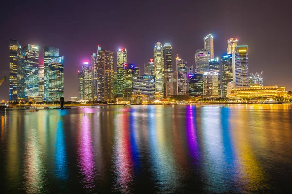 Singapur - 18 Ocak 2019: landma bina güzel mimari — Stok fotoğraf