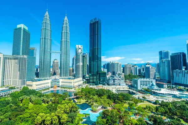 Vacker arkitektur byggnad exteriör i Kuala Lumpur city i — Stockfoto