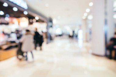 Soyut bulanıklık alışveriş merkezi mağazası iç