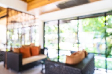 Soyut Blur otel lobi ve oda iç salon