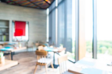 Soyut bulanıklık ve ufuk kafe ve Restoran iç