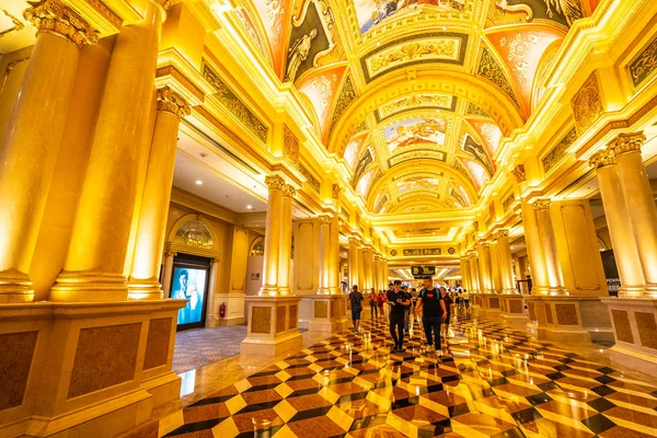 China, Macau - September 10 2018 - Beautiful luxury hotel resort — Stock Photo, Image