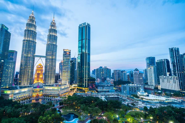 Kuala lumpur sk dış şehirde bina güzel mimari — Stok fotoğraf