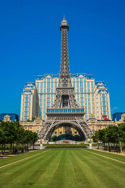 Hermoso monumento de la torre eiffel del hotel y resort parisino en — Foto de Stock