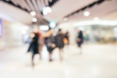 Soyut bulanıklık alışveriş merkezi mağazası iç