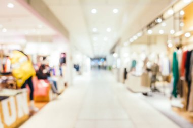 Soyut bulanıklık ve ufuk lüks alışveriş merkezi bölümü s