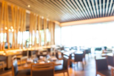 Soyut bulanıklık ve ufuk kafe Cafe ve büfe restaura